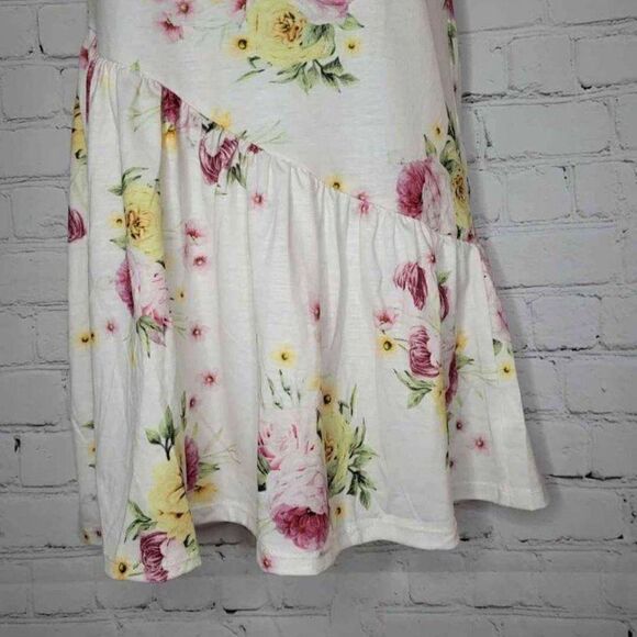 Women's Floral Topsy Blouse Medium - Picture 3 of 4